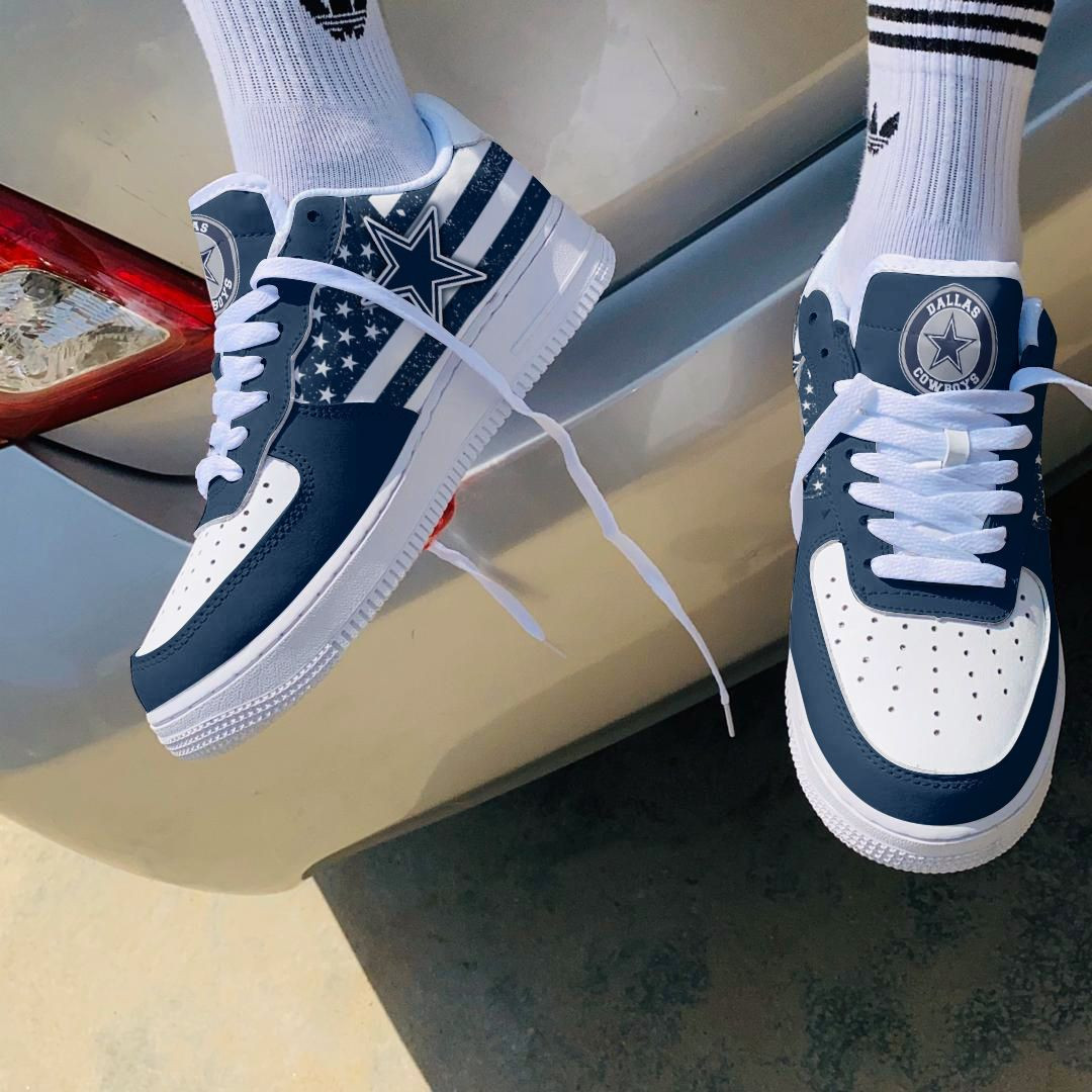 Dallas Cowboys Air Force 1 Shoes 216 For Men Women