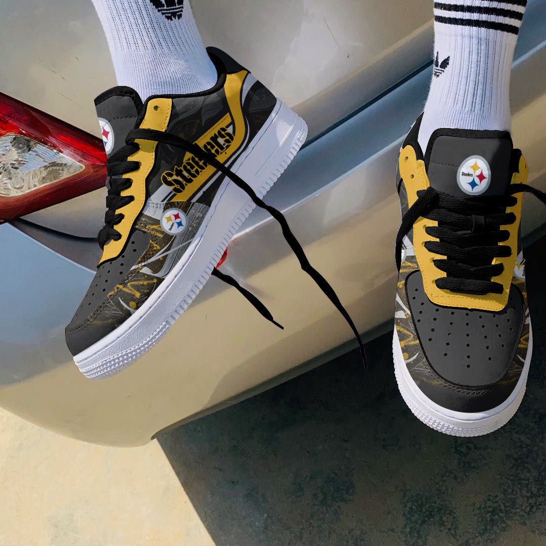 Pittsburgh Steelers Air Force 1 Shoes Bg40 For Men Women