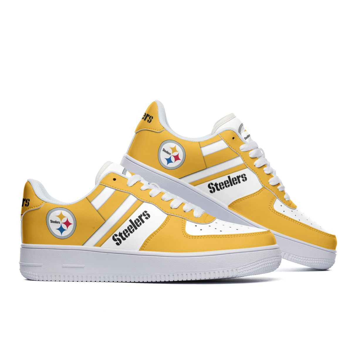 Pittsburgh Steelers Air Force 1 Shoes 213 For Men Women