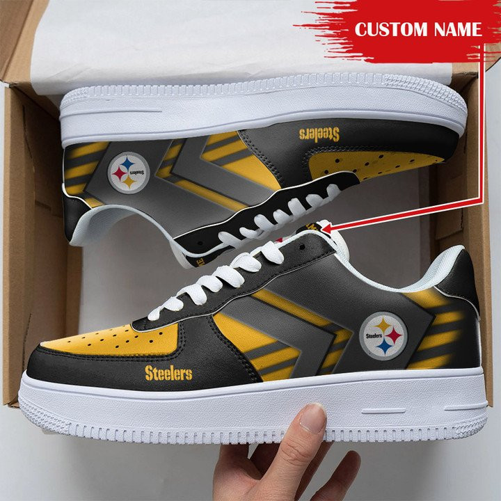 Pittsburgh Steelers Personalized Air Force 1 Shoes 306 For Men Women