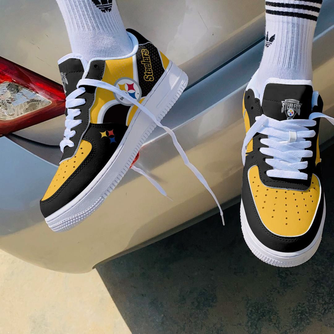 Pittsburgh Steelers Air Force 1 Shoes 259 For Men Women