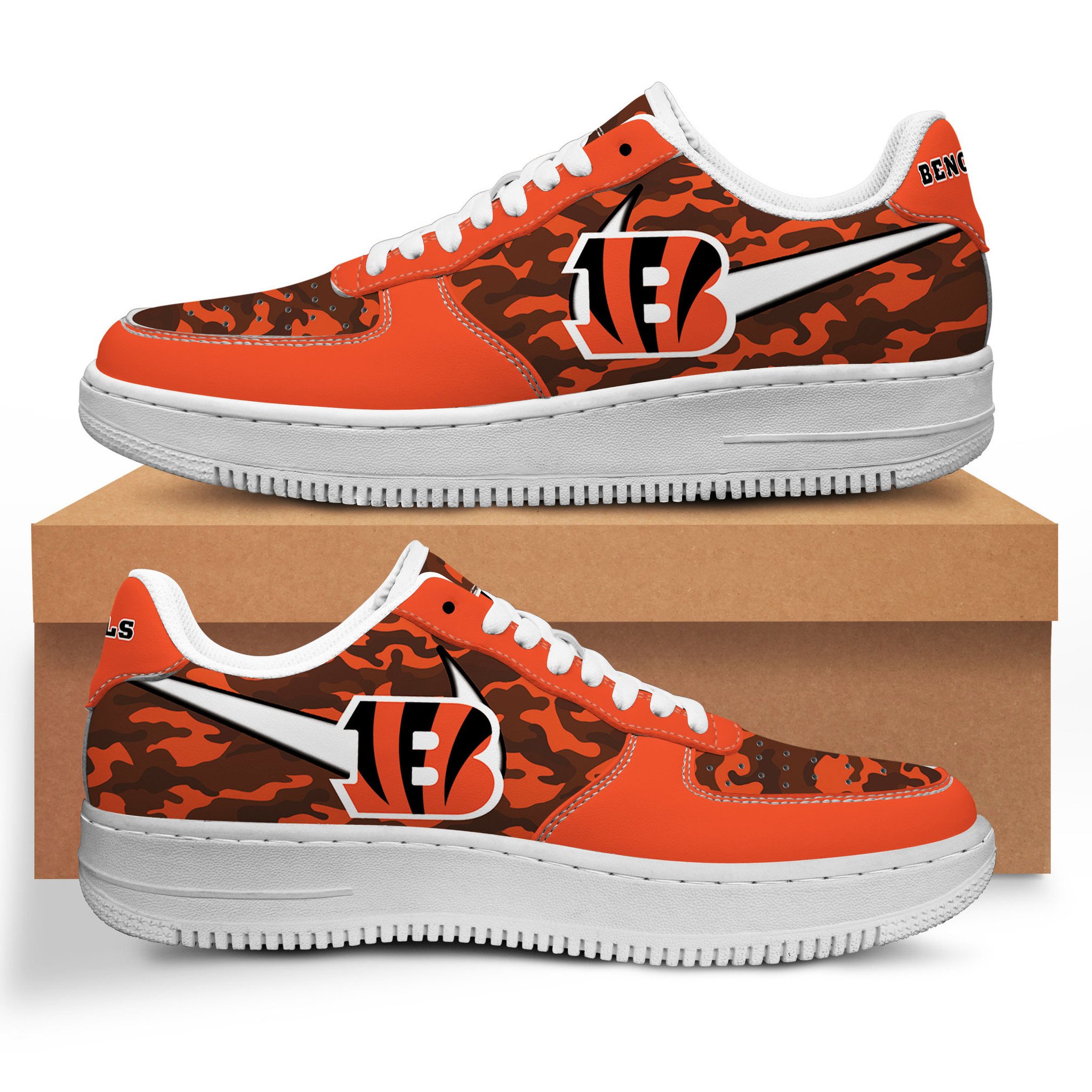 Air Force 1 Shoes Cincinnati Bengals Air Force 1 Shoes For Men Women