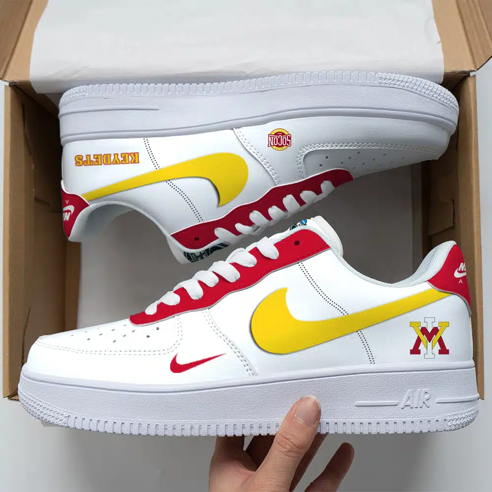 Ncaa Vmi Keydets Custom Nike Air Force 1 Sneakers For Men Women