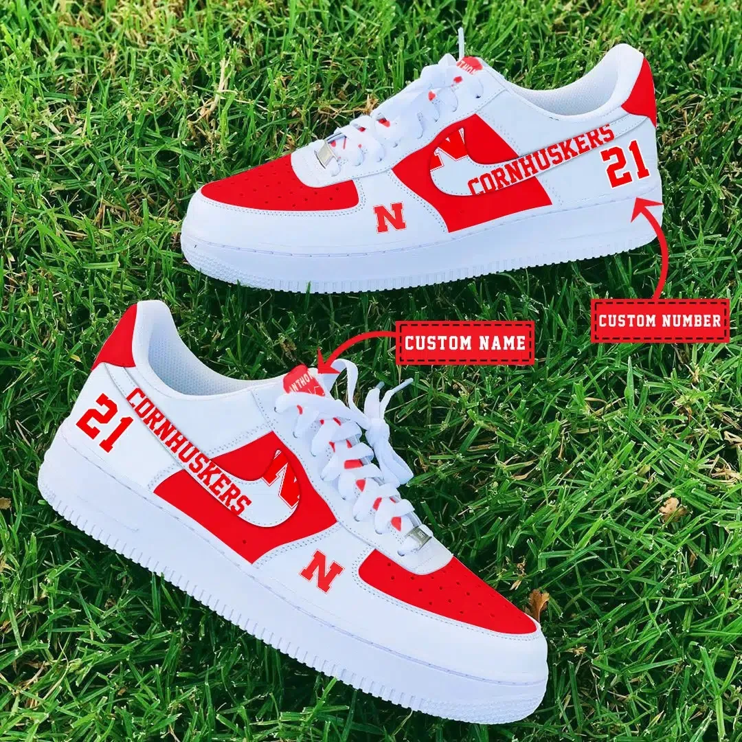 Nebraska Cornhuskers Ncaa Sport Team Air Force 1 Sneakers Shoes For Men And Women 519Oo-1788 For Men Women