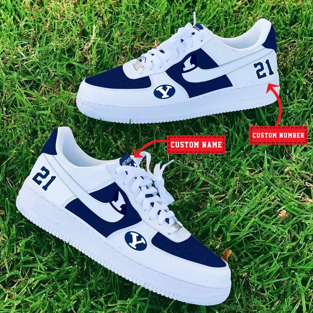 Byu Cougars Ncaa Sport Team Air Force 1 Sneakers Shoes For Men And Women 185Dy-2338 For Men Women