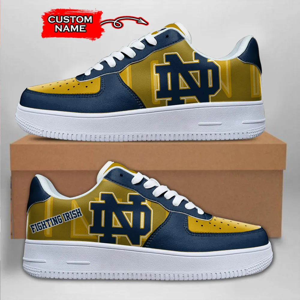 Notre Dame Fighting Irish Ncaa Sport Team Air Force 1 Sneakers Shoes For Men And Women 134Ft-3993 For Men Women