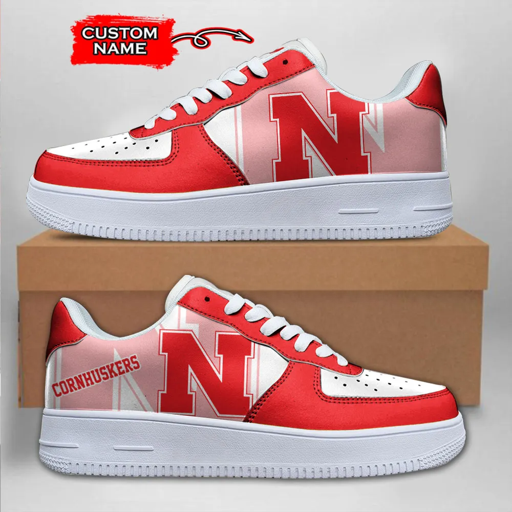 Nebraska Cornhuskers Ncaa Sport Team Air Force 1 Sneakers Shoes For Men And Women 787Xs-2939 For Men Women