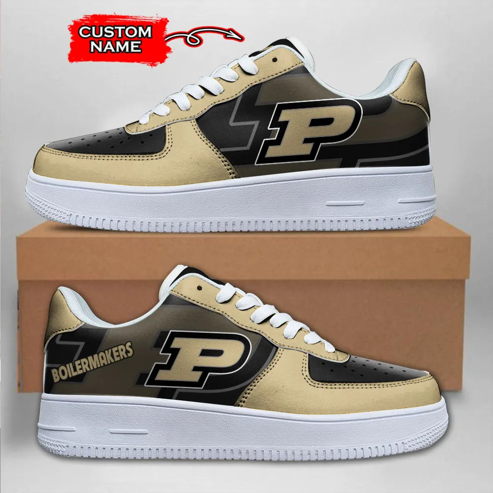 Purdue Boilermakers Ncaa Sport Team Air Force 1 Sneakers Shoes For Men And Women 304Ts-4630 For Men Women