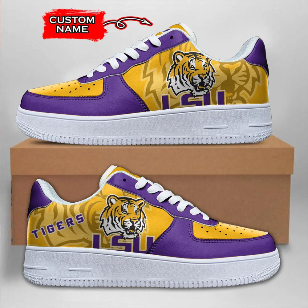Lsu Tigers Ncaa Sport Team Air Force 1 Sneakers Shoes For Men And Women 440Fd-6066 For Men Women