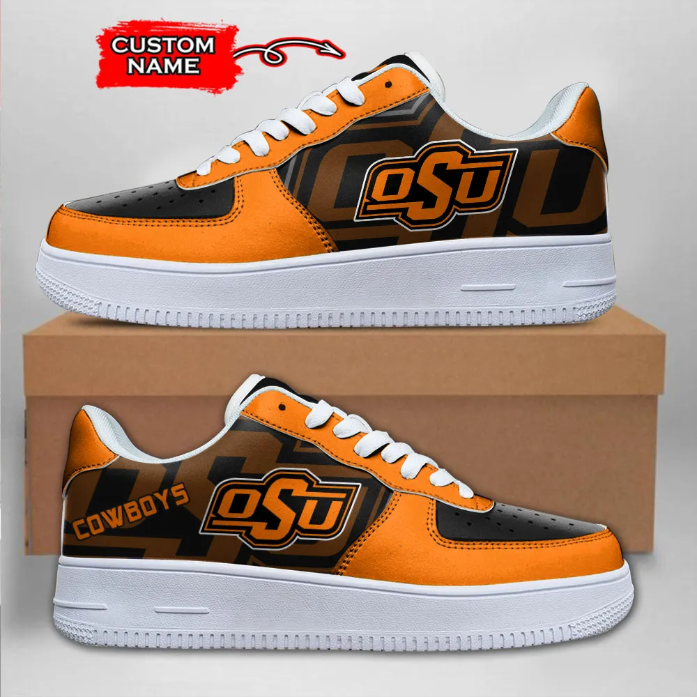 Oklahoma State Cowboys Ncaa Sport Team Air Force 1 Sneakers Shoes For Men And Women 782Ei-2509 For Men Women