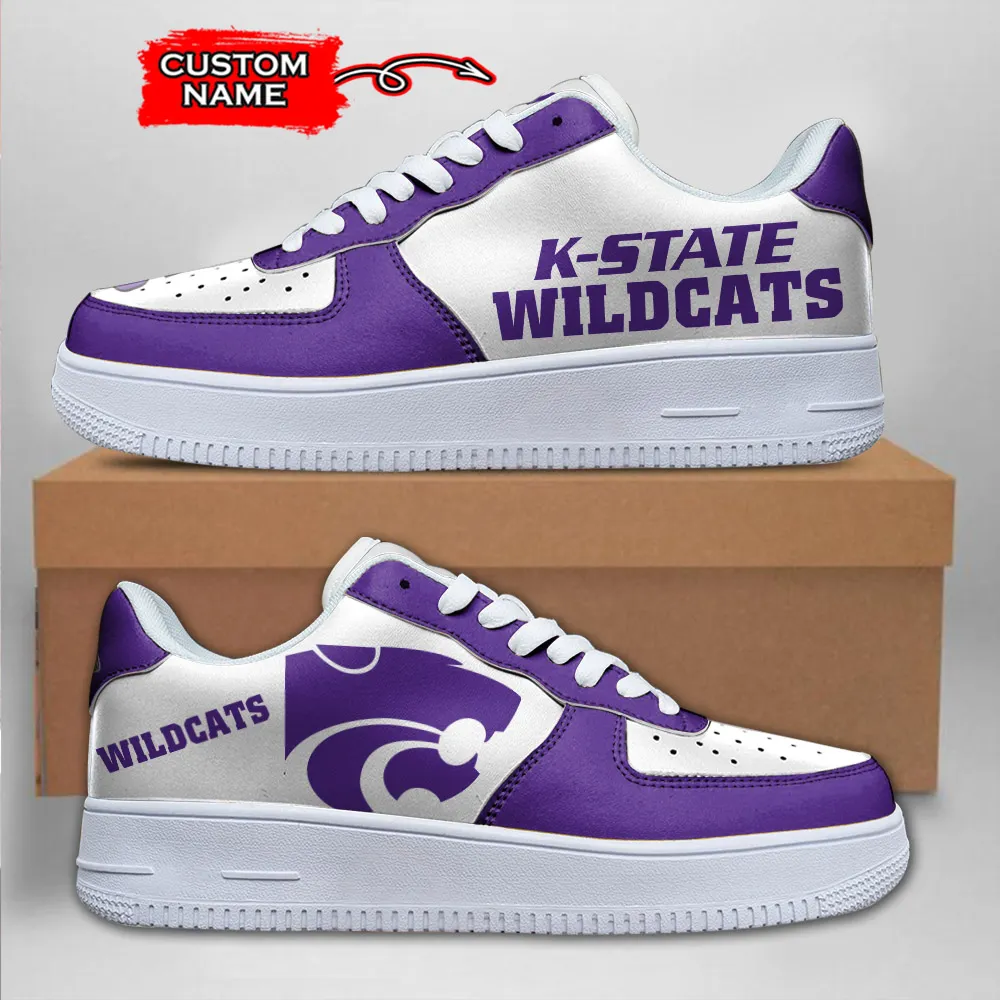 Kansas State Wildcats Ncaa Sport Team Air Force 1 Sneakers Shoes For Men And Women 508Ca-8009 For Men Women