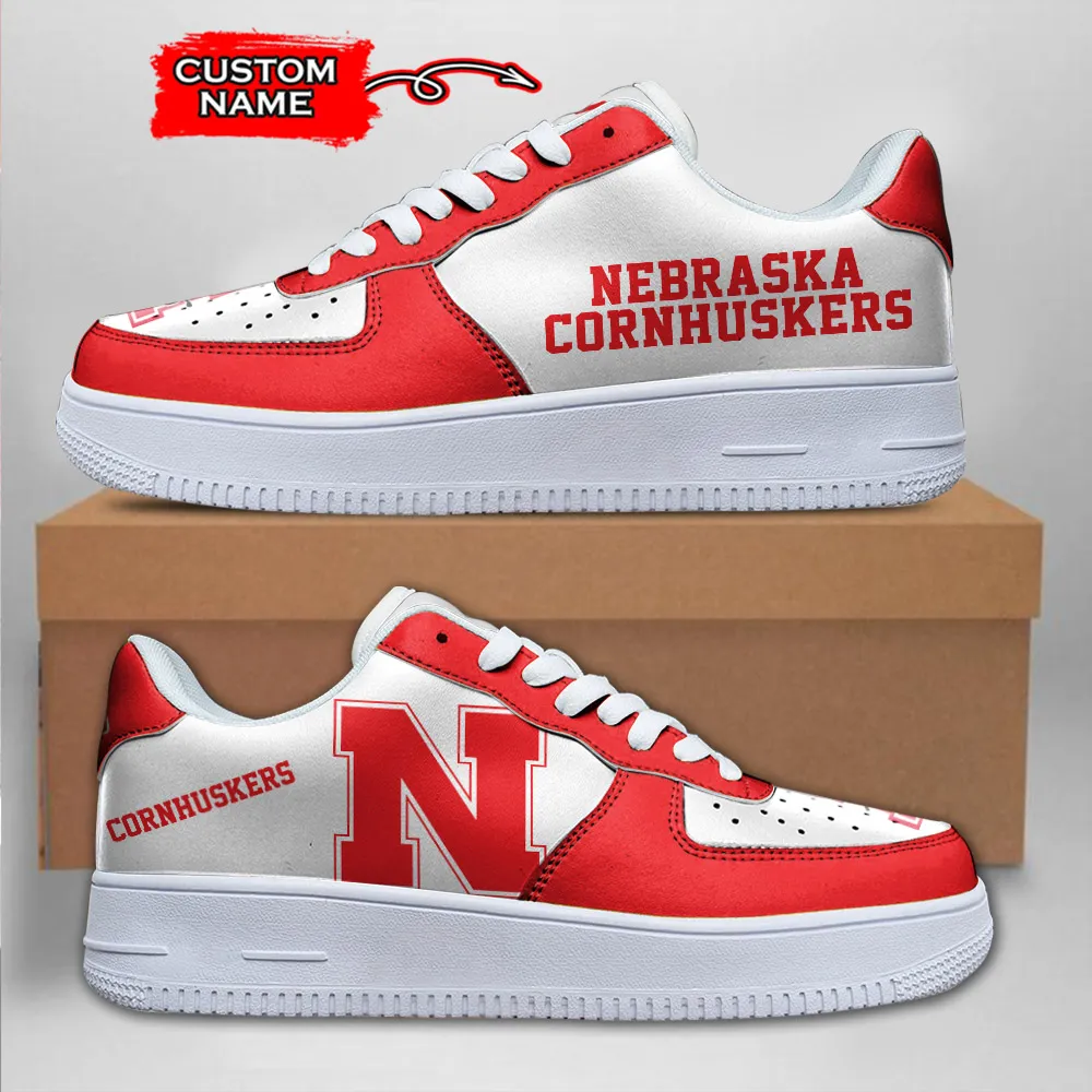 Nebraska Cornhuskers Ncaa Sport Team Air Force 1 Sneakers Shoes For Men And Women 632Py-3983 For Men Women