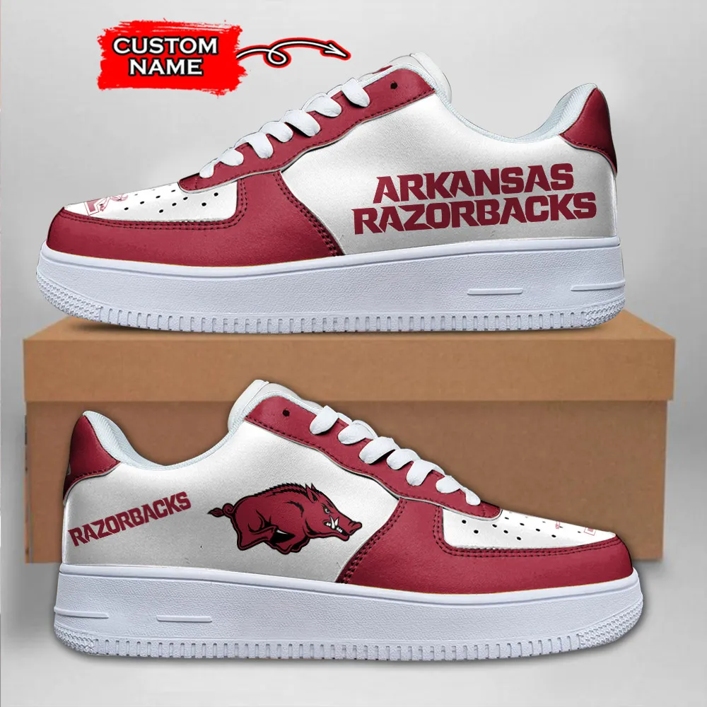 Arkansas Razorbacks Ncaa Sport Team Air Force 1 Sneakers Shoes For Men And Women 424Ky-3463 For Men Women