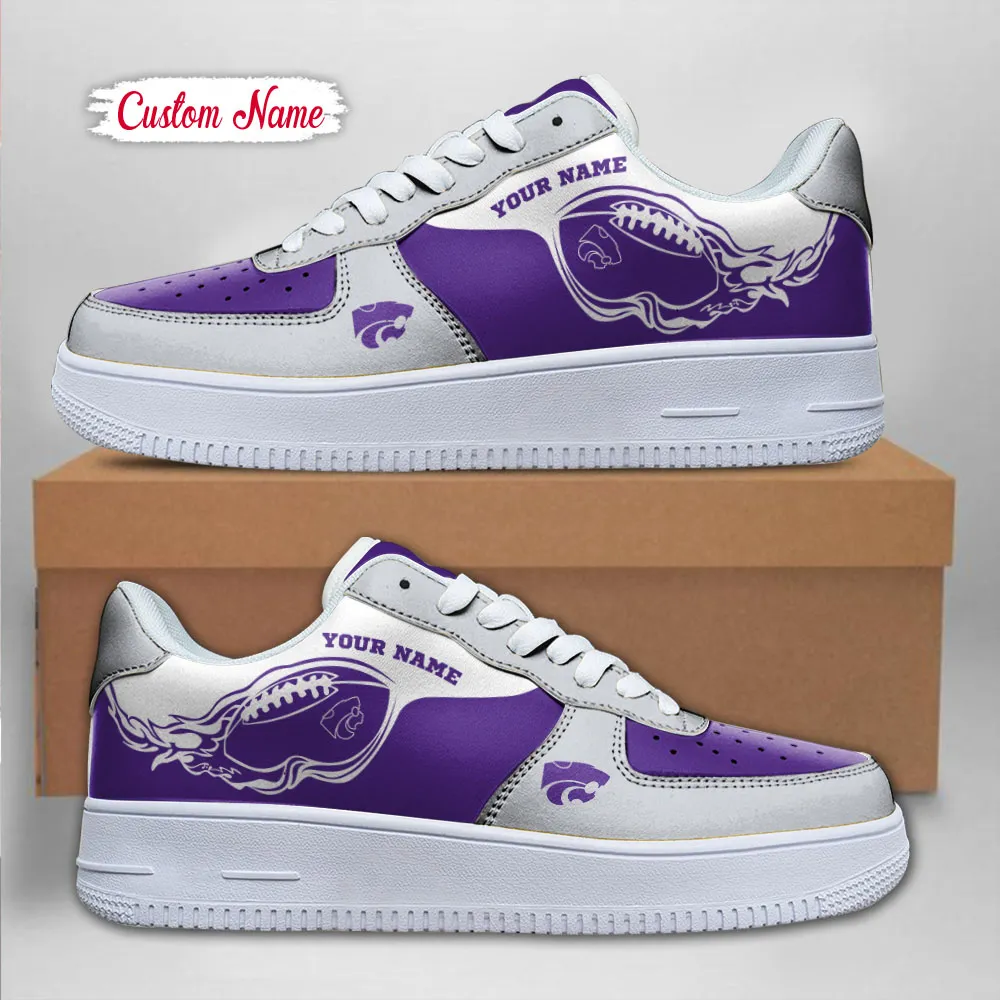 Kansas State Wildcats Ncaa Sport Team Air Force 1 Sneakers Shoes For Men And Women 628Fn-9370 For Men Women