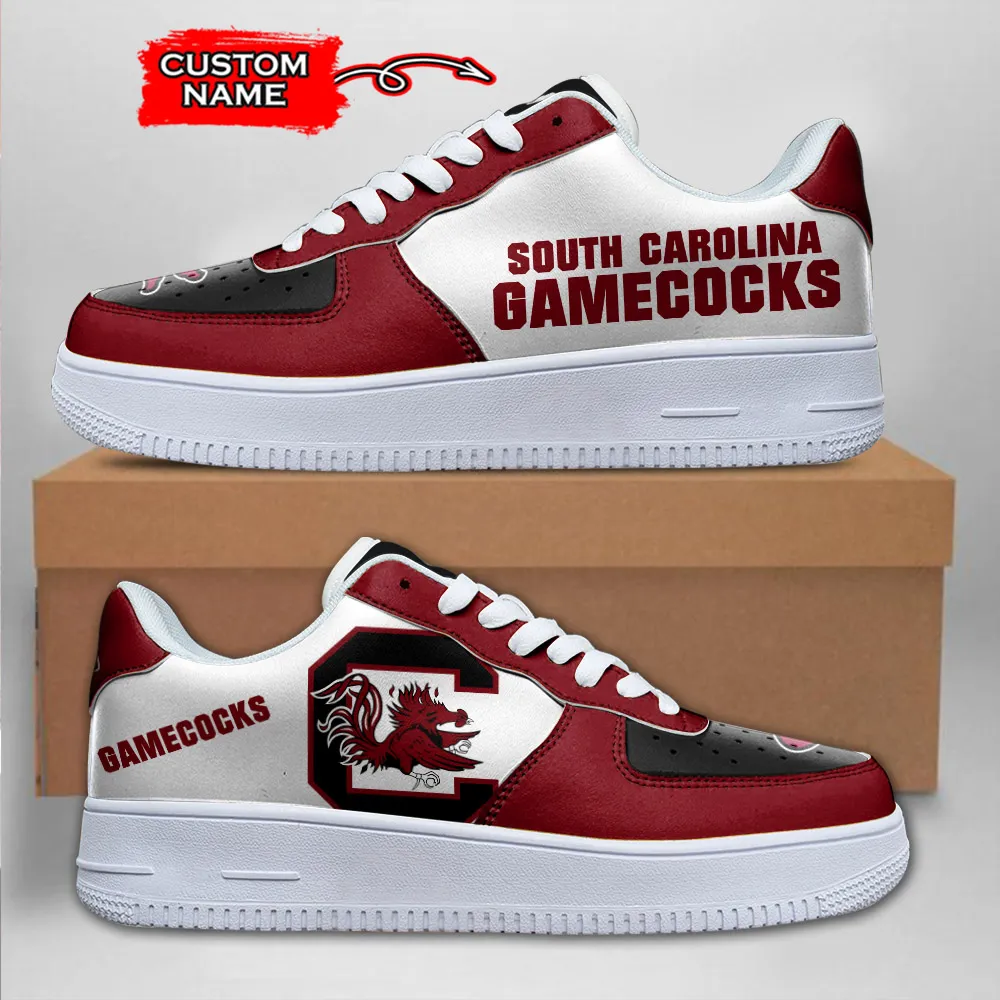 South Carolina Gamecocks Ncaa Sport Team Air Force 1 Sneakers Shoes For Men And Women 899Kg-6242 For Men Women