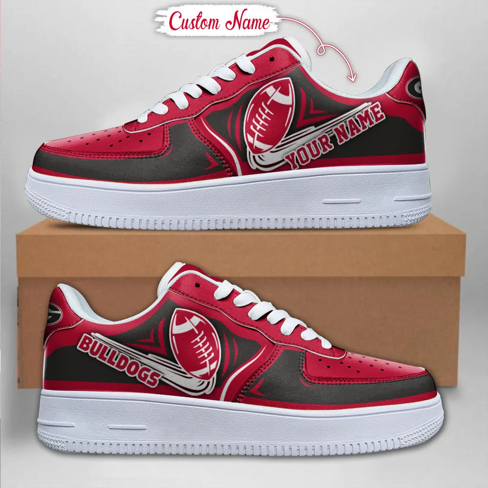 Georgia Bulldogs Ncaa Sport Team Air Force 1 Sneakers Shoes For Men And Women 163Qj-4251 For Men Women