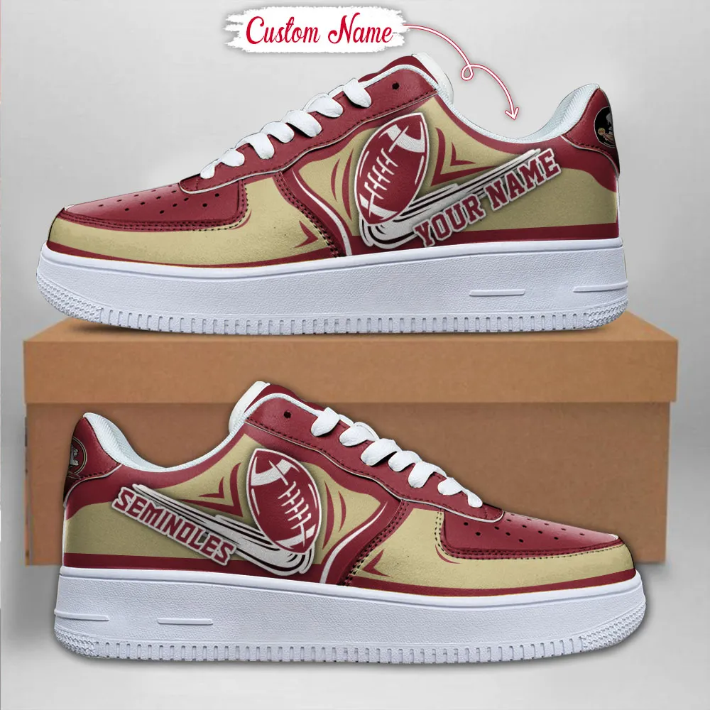 Florida State Seminoles Ncaa Sport Team Air Force 1 Sneakers Shoes For Men And Women 339Dz-2228 For Men Women