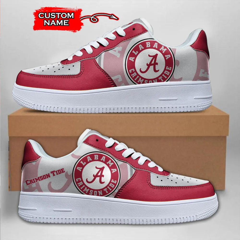 Alabama Crimson Tide Ncaa Sport Team Air Force 1 Sneakers Shoes For Men And Women 403Qv-1726 For Men Women