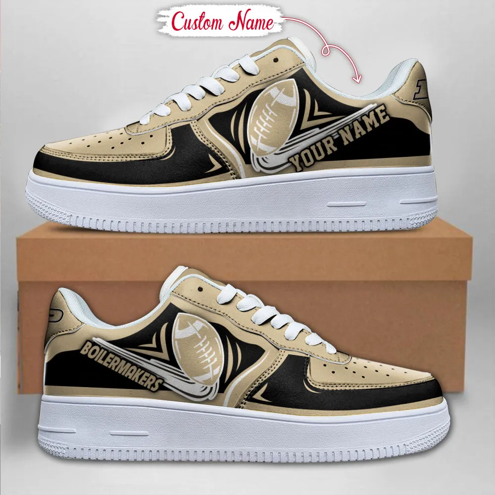 Purdue Boilermakers Ncaa Sport Team Air Force 1 Sneakers Shoes For Men And Women 823Aq-7685 For Men Women