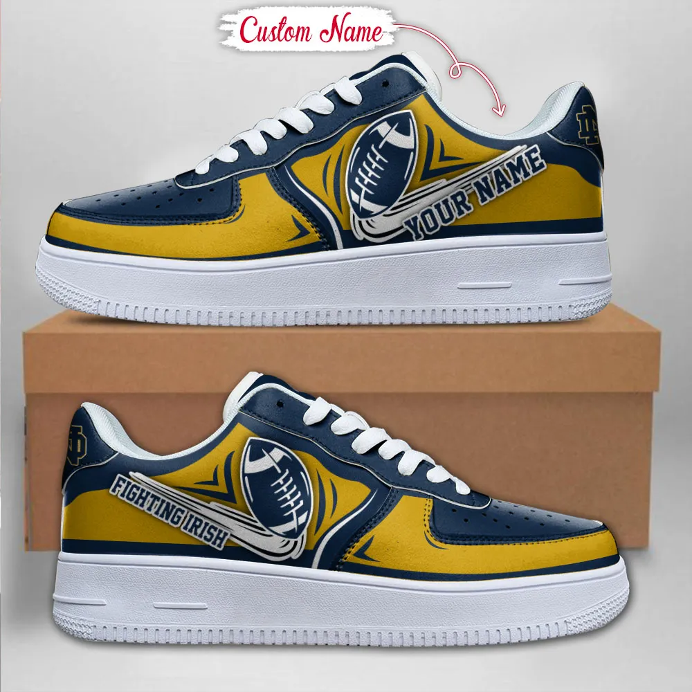Notre Dame Fighting Irish Ncaa Sport Team Air Force 1 Sneakers Shoes For Men And Women 347Zo-2157 For Men Women