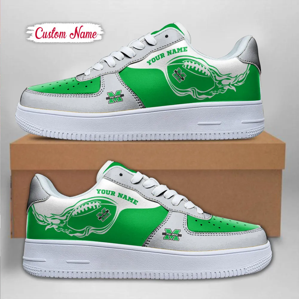 Marshall Thundering Herd Ncaa Sport Team Air Force 1 Sneakers Shoes For Men And Women 790Sb-2158 For Men Women