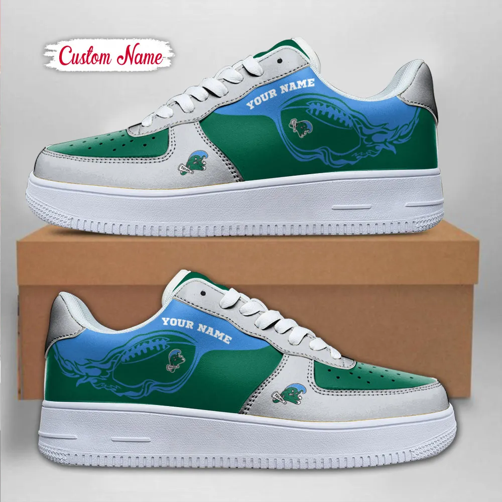 Tulane Green Wave Ncaa Sport Team Air Force 1 Sneakers Shoes For Men And Women 118Rt-2079 For Men Women