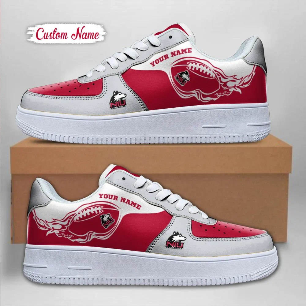 Northern Illinois Huskies Ncaa Sport Team Air Force 1 Sneakers Shoes For Men And Women 766Vz-3668 For Men Women