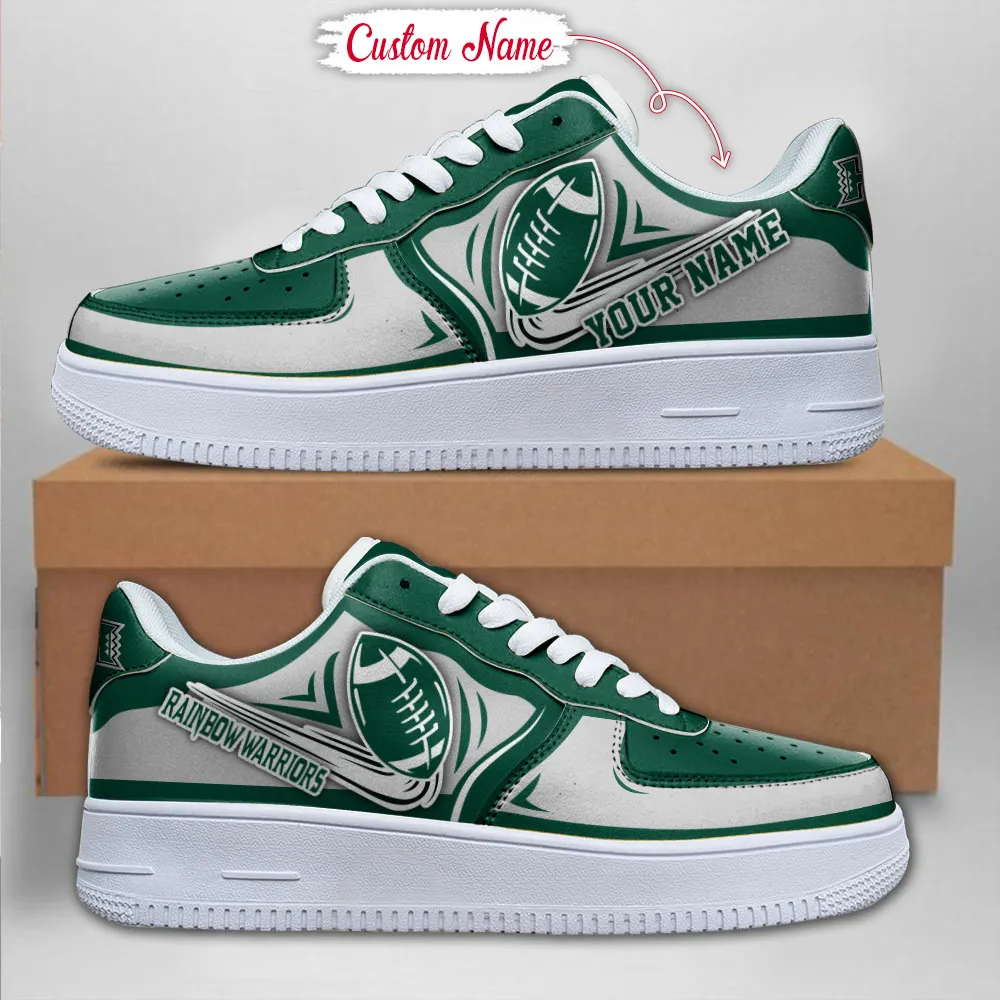 Hawaii Rainbow Warriors Ncaa Sport Team Air Force 1 Sneakers Shoes For Men And Women 656Xl-3094 For Men Women