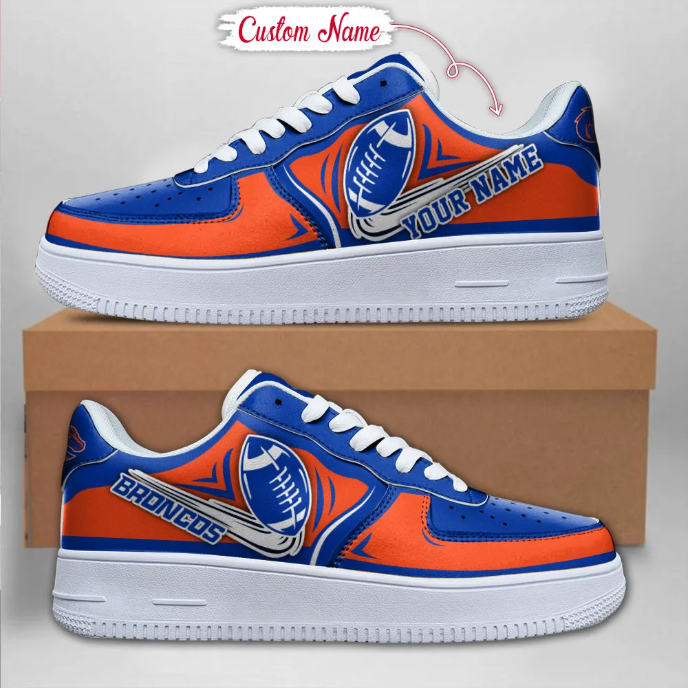 Boise State Broncos Ncaa Sport Team Air Force 1 Sneakers Shoes For Men And Women 667Lq-3983 For Men Women