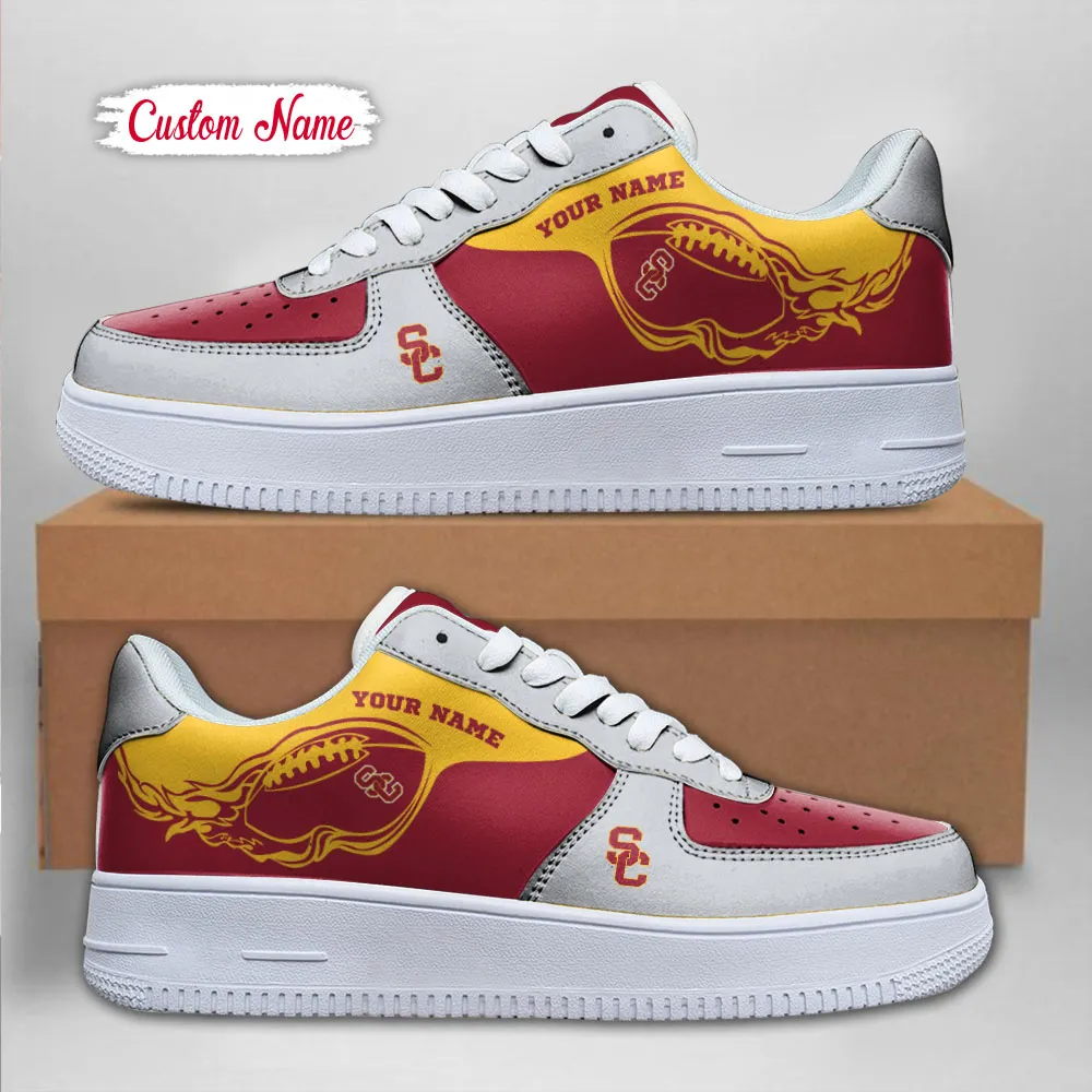 Usc Trojans Ncaa Sport Team Air Force 1 Sneakers Shoes For Men And Women 764Ai-1481 For Men Women
