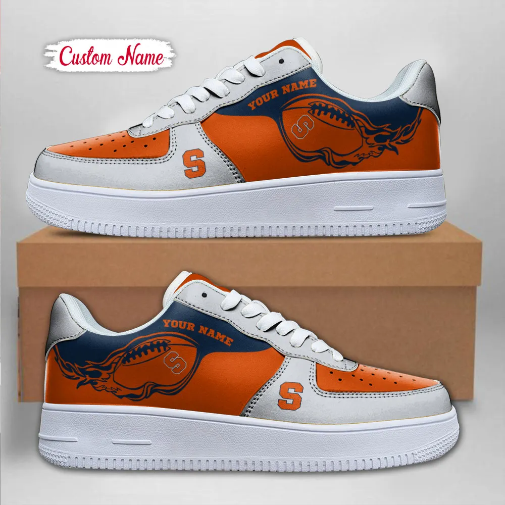Syracuse Orange Ncaa Sport Team Air Force 1 Sneakers Shoes For Men And Women 605Ra-1349 For Men Women