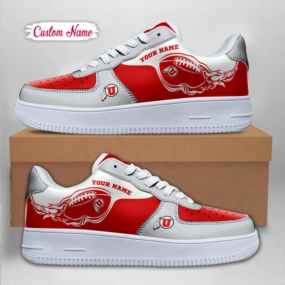 Utah Utes Ncaa Sport Team Air Force 1 Sneakers Shoes For Men And Women 756Yk-5185 For Men Women
