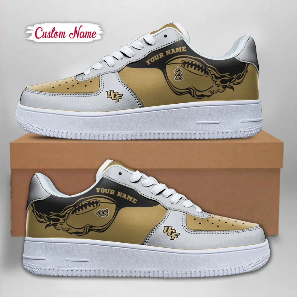 Ucf Knights Ncaa Sport Team Air Force 1 Sneakers Shoes For Men And Women 711Wz-1090 For Men Women
