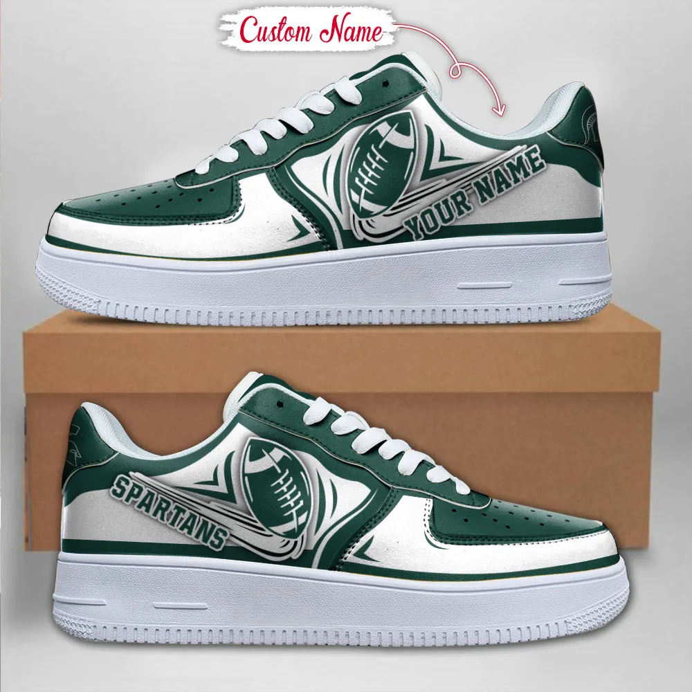 Michigan State Spartans Ncaa Sport Team Air Force 1 Sneakers Shoes For Men And Women 847Sk-7351 For Men Women