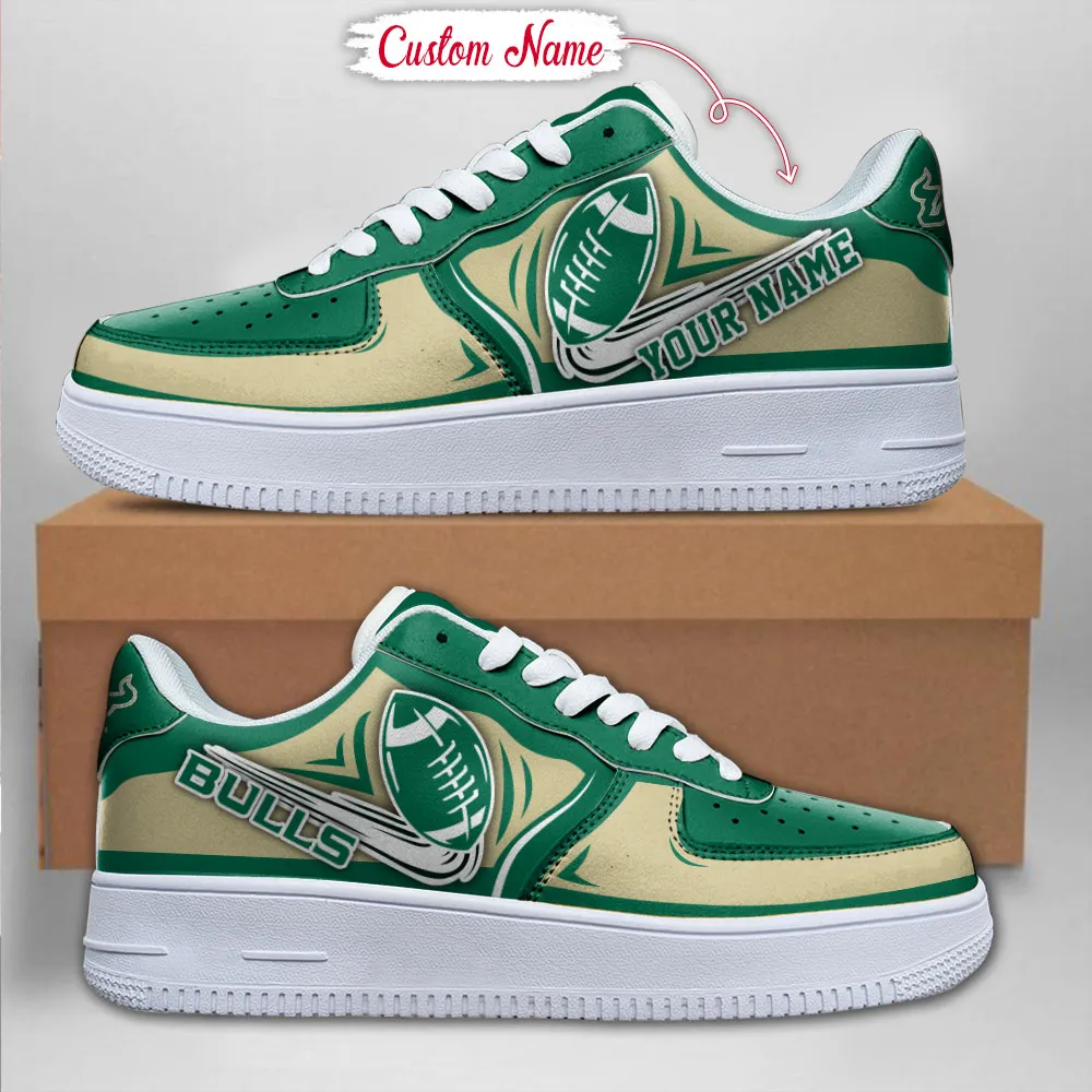 South Florida Bulls Ncaa Sport Team Air Force 1 Sneakers Shoes For Men And Women 806Do-1321 For Men Women