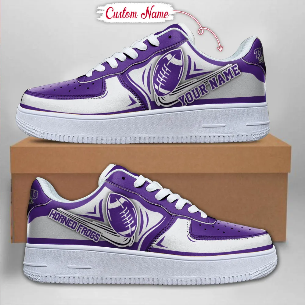 Tcu Horned Frogs Ncaa Sport Team Air Force 1 Sneakers Shoes For Men And Women 401Ya-7707 For Men Women