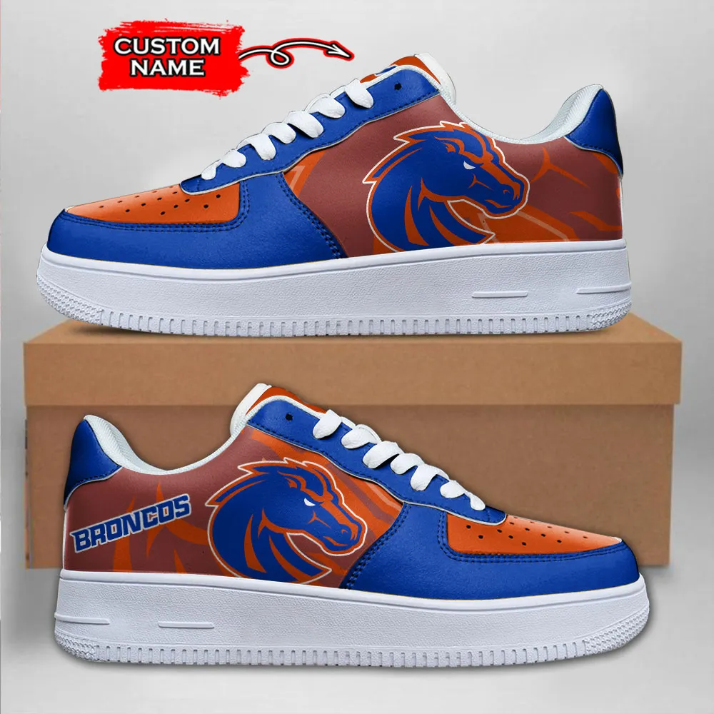 Boise State Broncos Ncaa Sport Team Air Force 1 Sneakers Shoes For Men And Women 611Xd-8311 For Men Women