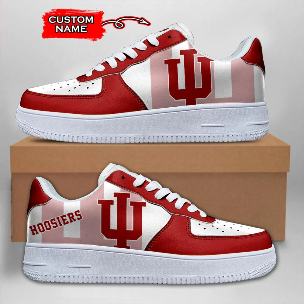 Indiana Hoosiers Ncaa Sport Team Air Force 1 Sneakers Shoes For Men And Women 490Ld-8405 For Men Women