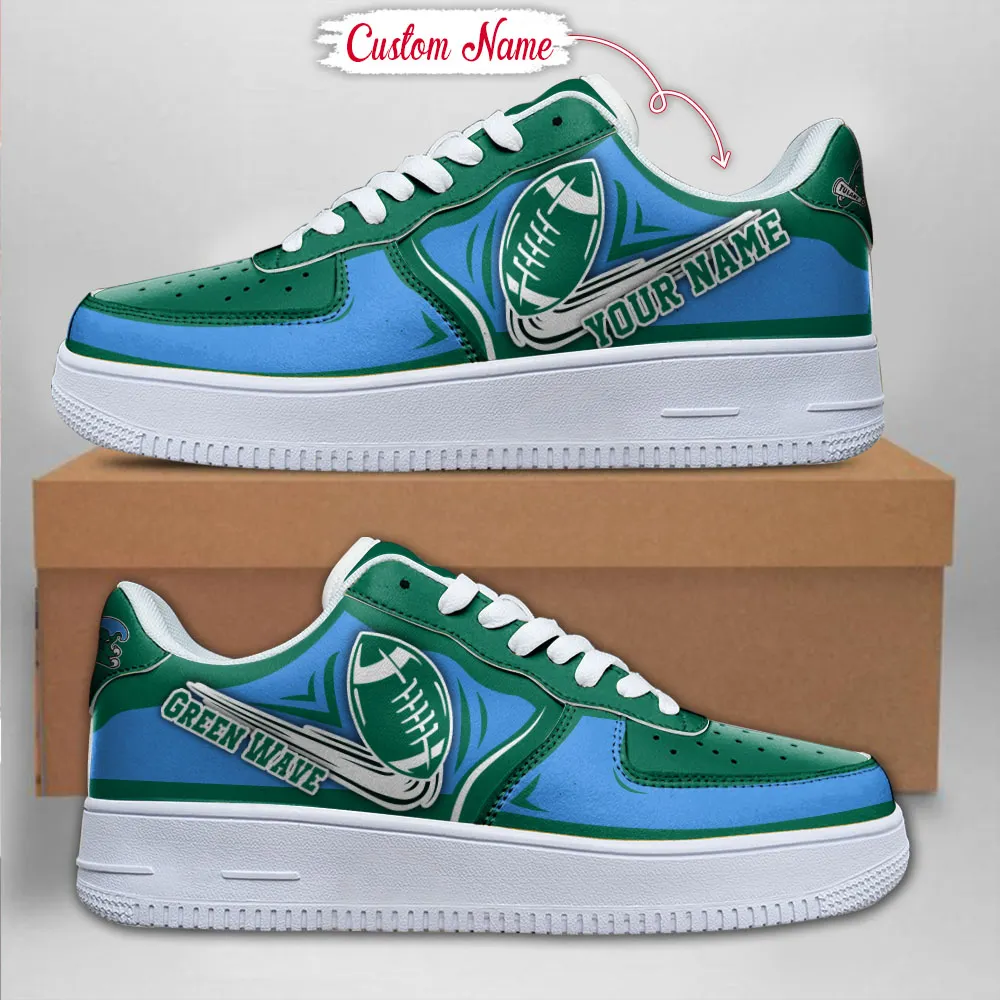 Tulane Green Wave Ncaa Sport Team Air Force 1 Sneakers Shoes For Men And Women 139Tz-8991 For Men Women
