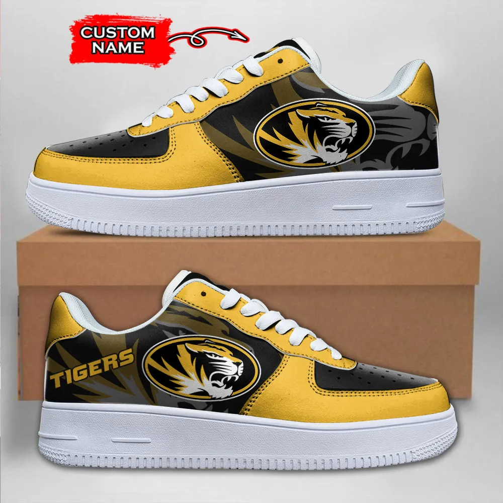Missouri Tigers Ncaa Sport Team Air Force 1 Sneakers Shoes For Men And Women 939Bf-2748 For Men Women