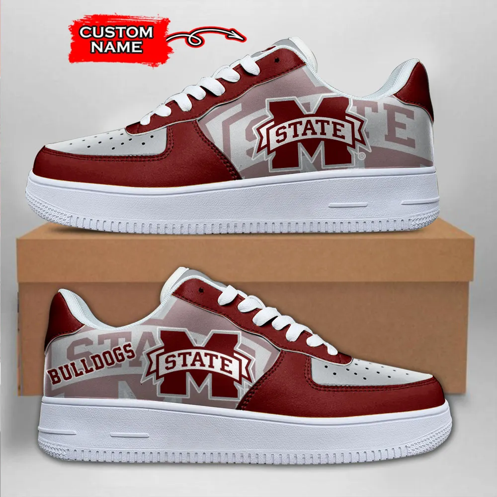 Mississippi State Bulldogs Ncaa Sport Team Air Force 1 Sneakers Shoes For Men And Women 370Ef-7118 For Men Women