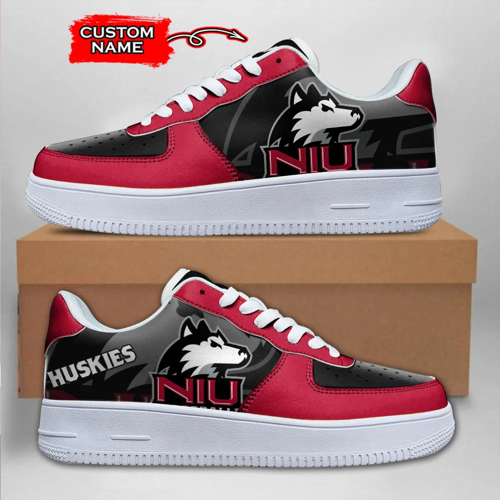 Northern Illinois Huskies Ncaa Sport Team Air Force 1 Sneakers Shoes For Men And Women 798Hq-5034 For Men Women