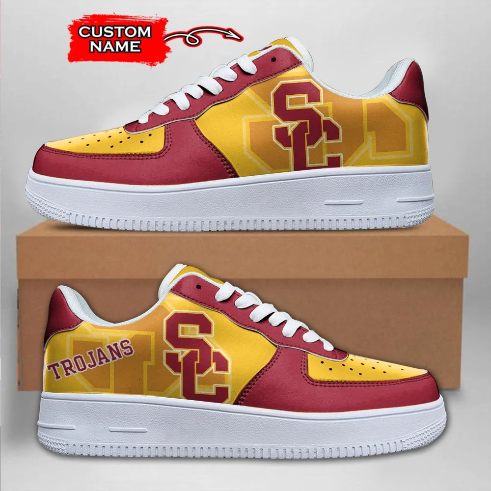 Usc Trojans Ncaa Sport Team Air Force 1 Sneakers Shoes For Men And Women 521Bu-6602 For Men Women