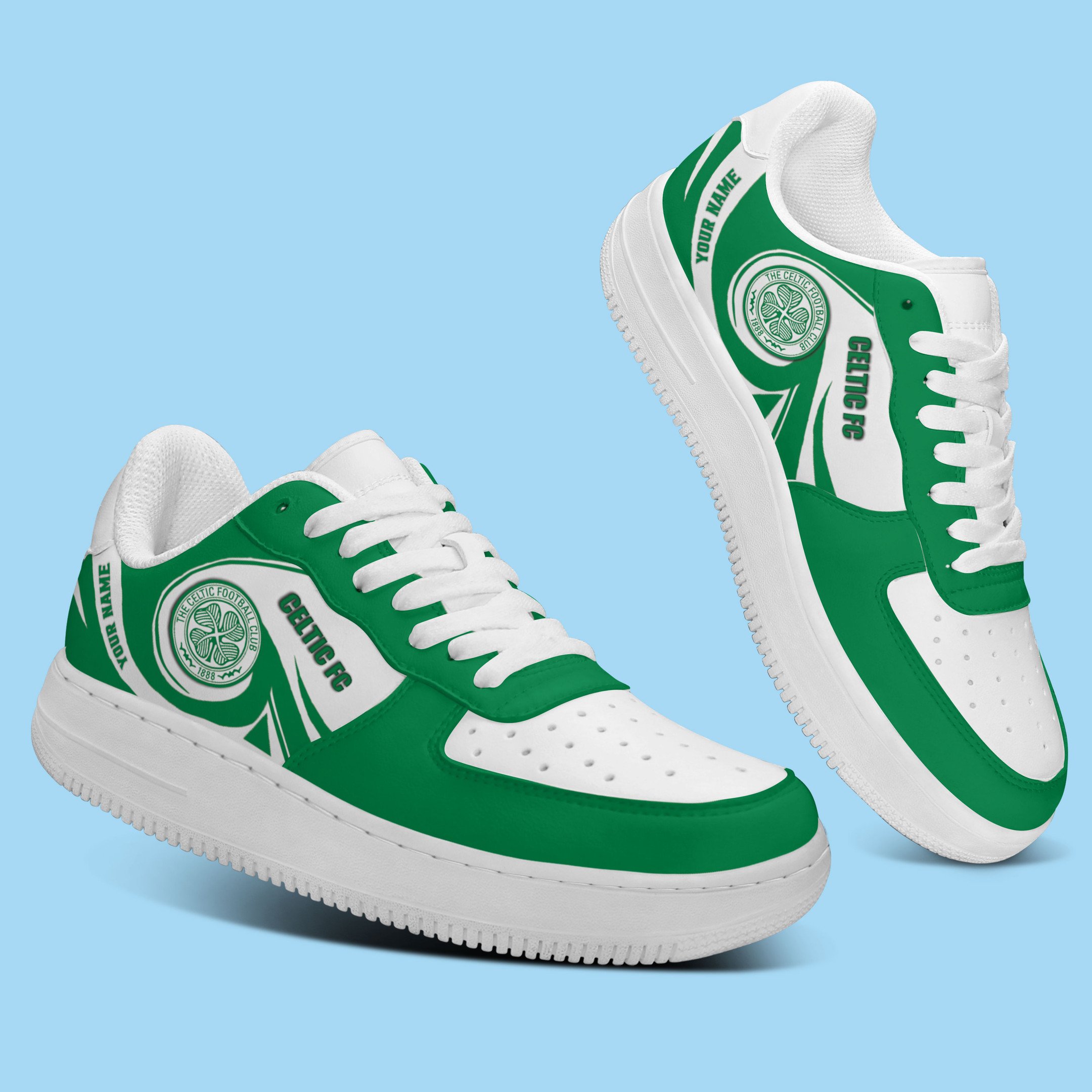 Celtic Sp New Personalized Airforce1 Sneakers Gifts For Fans For Men Women