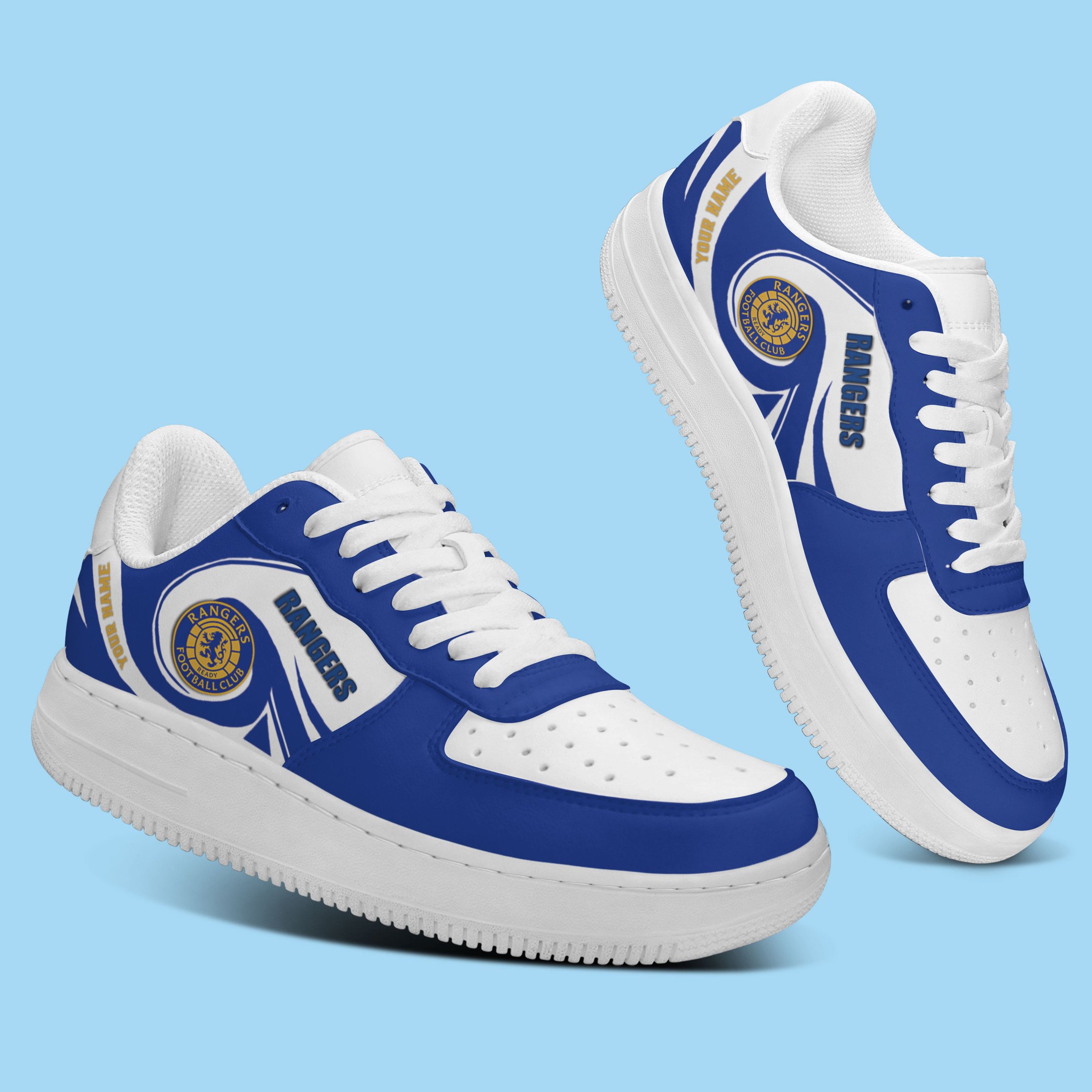 Rangers Sp New Personalized Airforce1 Sneakers Gifts For Fans For Men Women