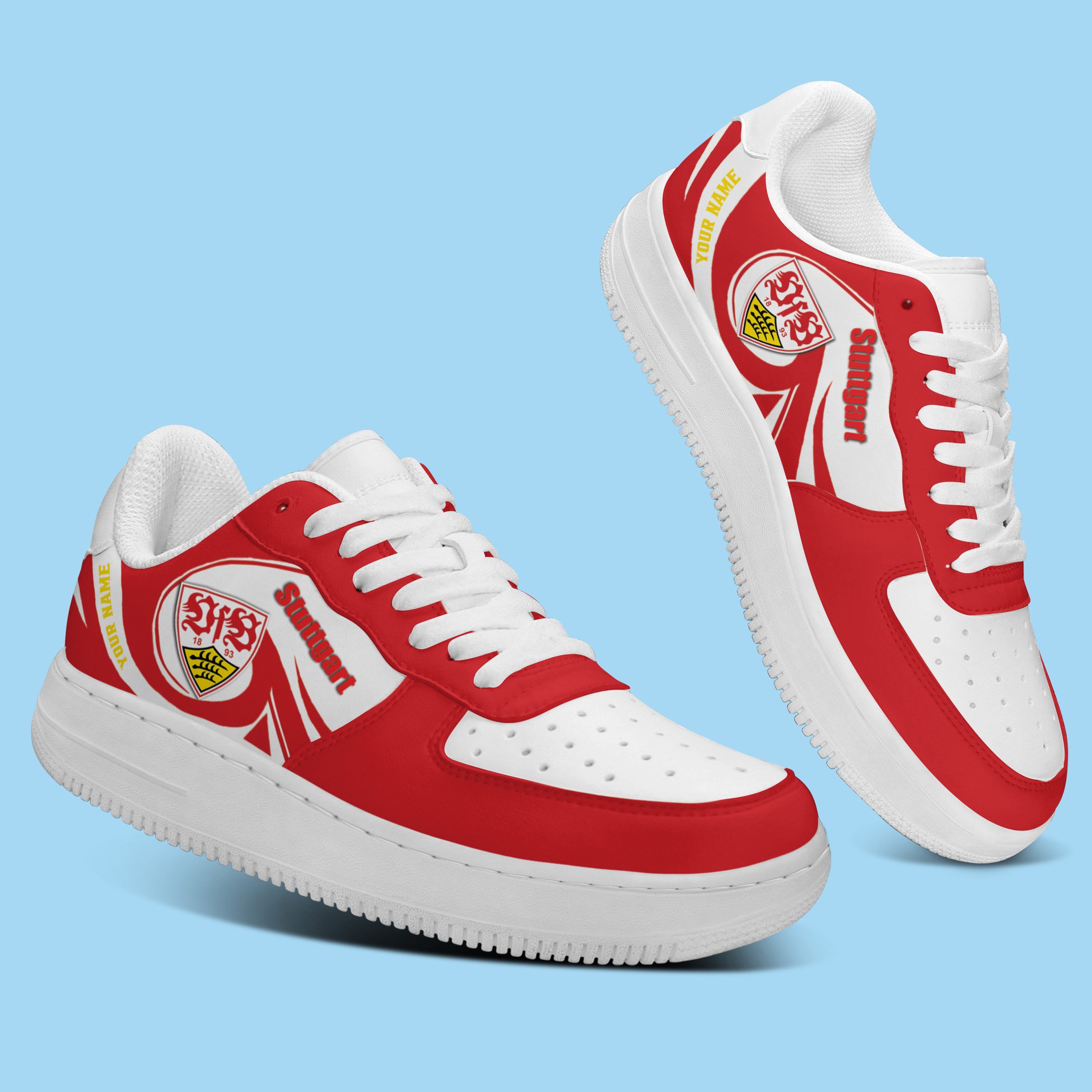 Vfb Stuttgart Bdlg Personalized Airforce 1 Sneakers For Fan For Men Women