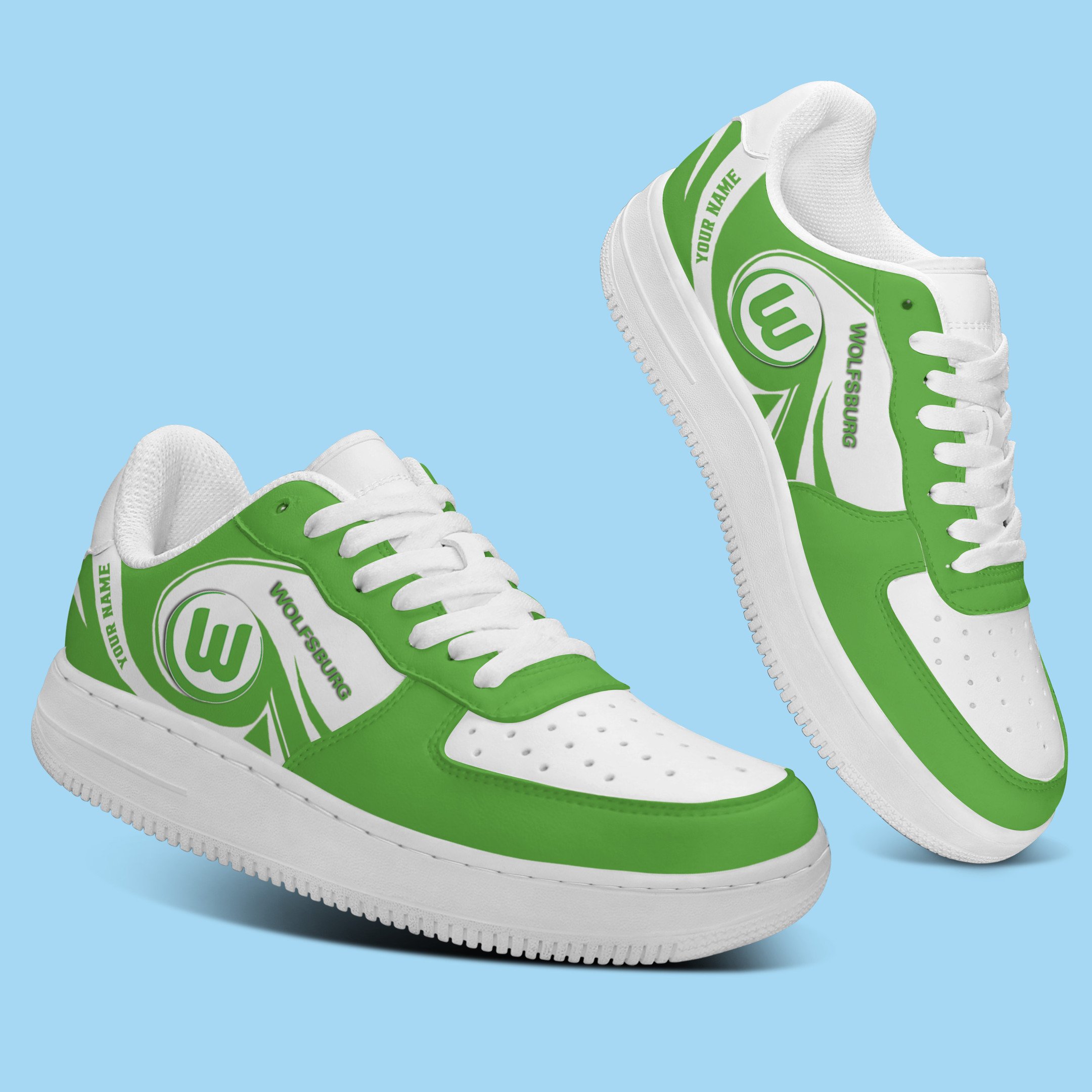 Vfl Wolfsburg Bdlg Personalized Airforce 1 Sneakers For Fan For Men Women