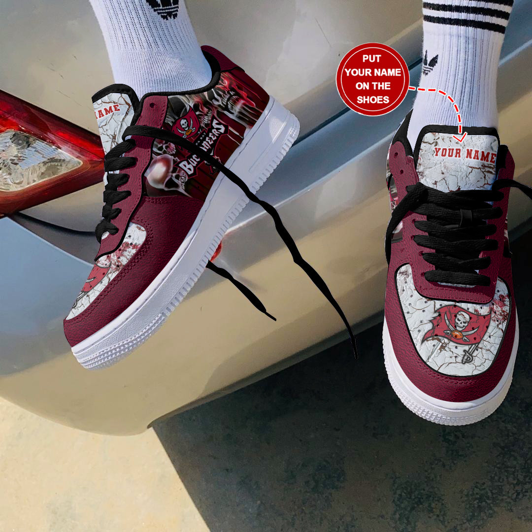 Tampa Bay Buccaneers Nfl Personalized Air Force 1 Shoes Sneakers For Fan For Men Women