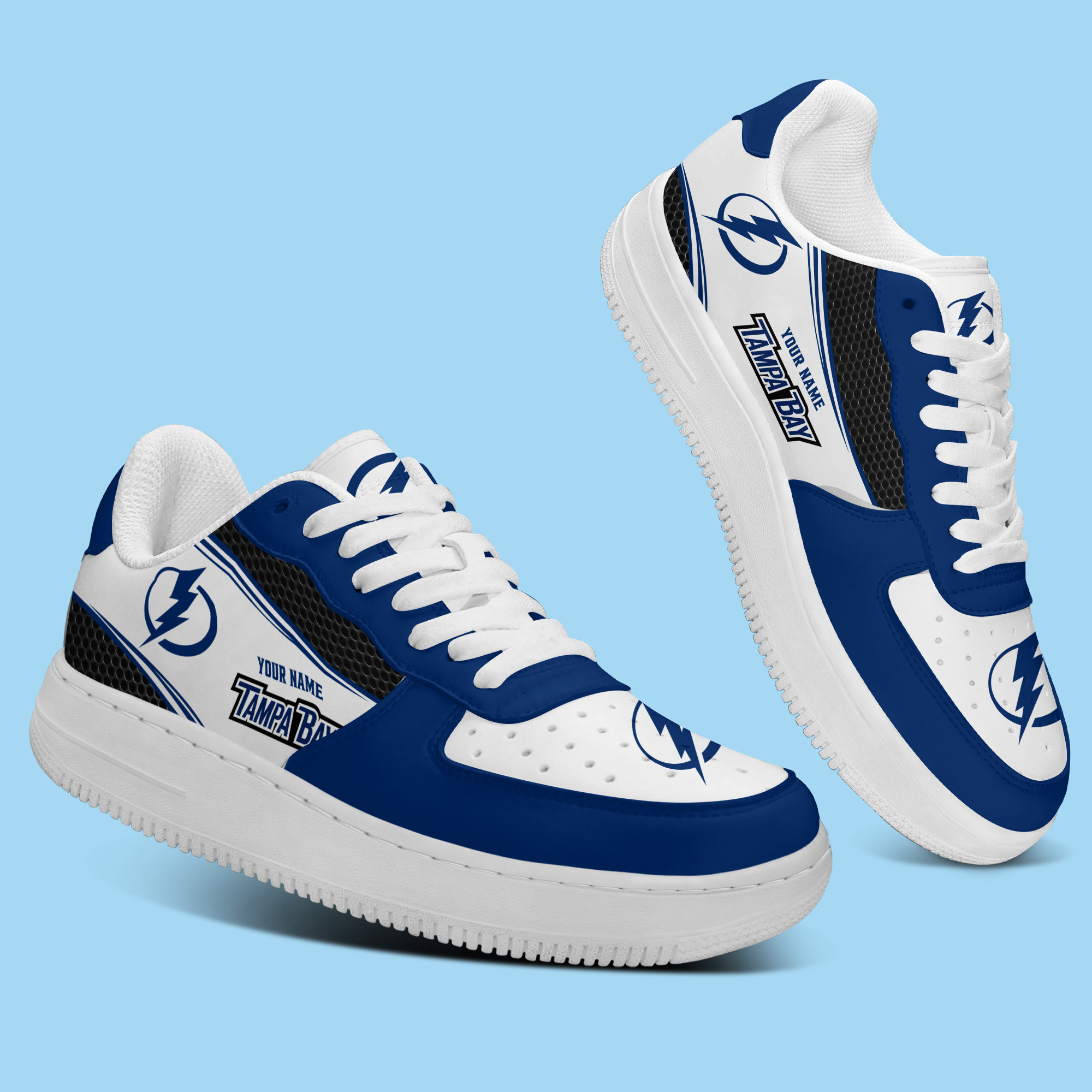 Tampa Bay Lightning Nhl Personalized New Airforce 1 Sneakers Gift For Fan For Men Women