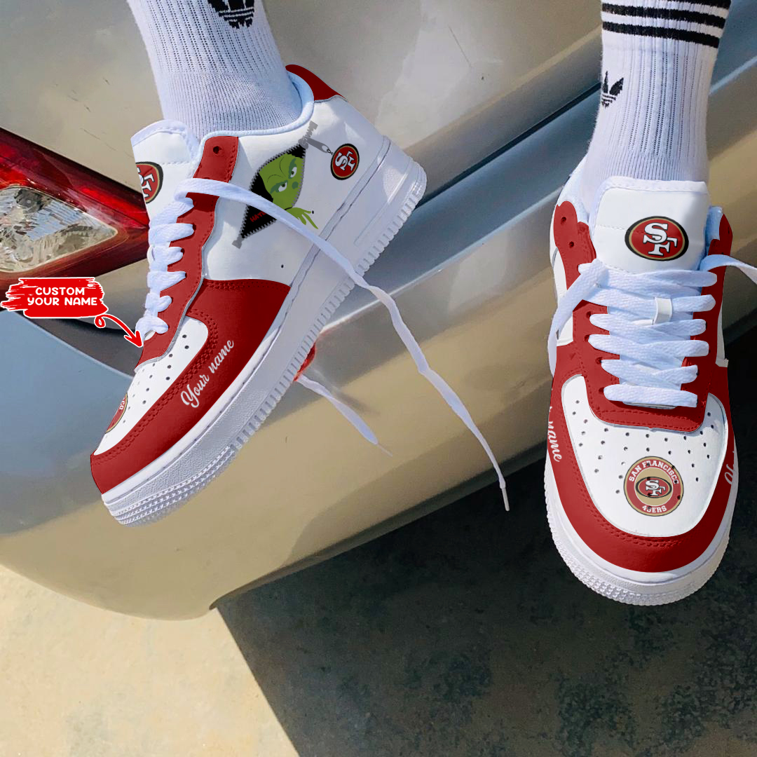 San Francisco 49Ers Nfl Personalized Air Force 1 Shoes For Fan For Men Women 5
